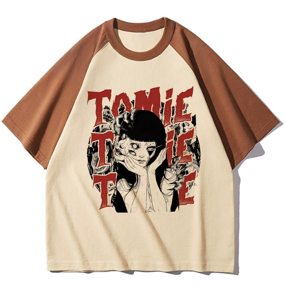 Women'S Fashion From The 80S - จุนจิ อิโตะเสื้อยืดสาวดิจิตอลวินเทจปี 2000 ไซคีเดลิกเสื้อสตรีทแวร์คลาสสิก 80 ร็อคกรันจ์ฮาราจูกุพาสเทล