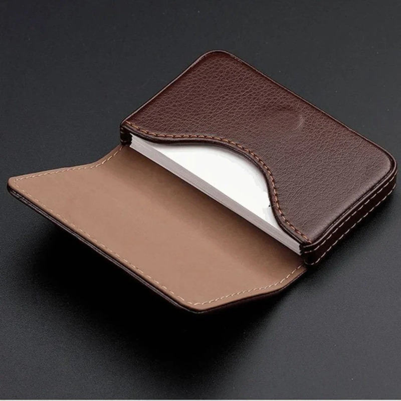 กระเป๋าใส่บัตรเครดิตหนัง PU เย - Women Fashion Visiting Card บทวิจารณ์และราคา