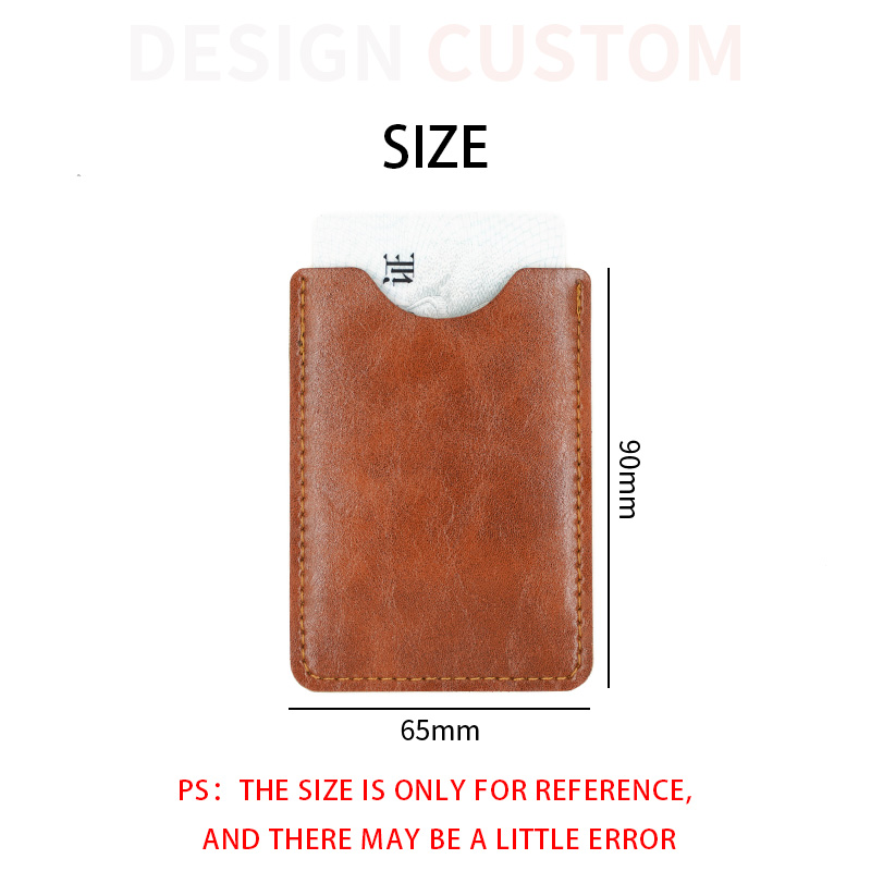 ผู้หญิงผู้ชาย Pu หนัง ID บัตรเ - Women Fashion Visiting Card บทวิจารณ์และราคา