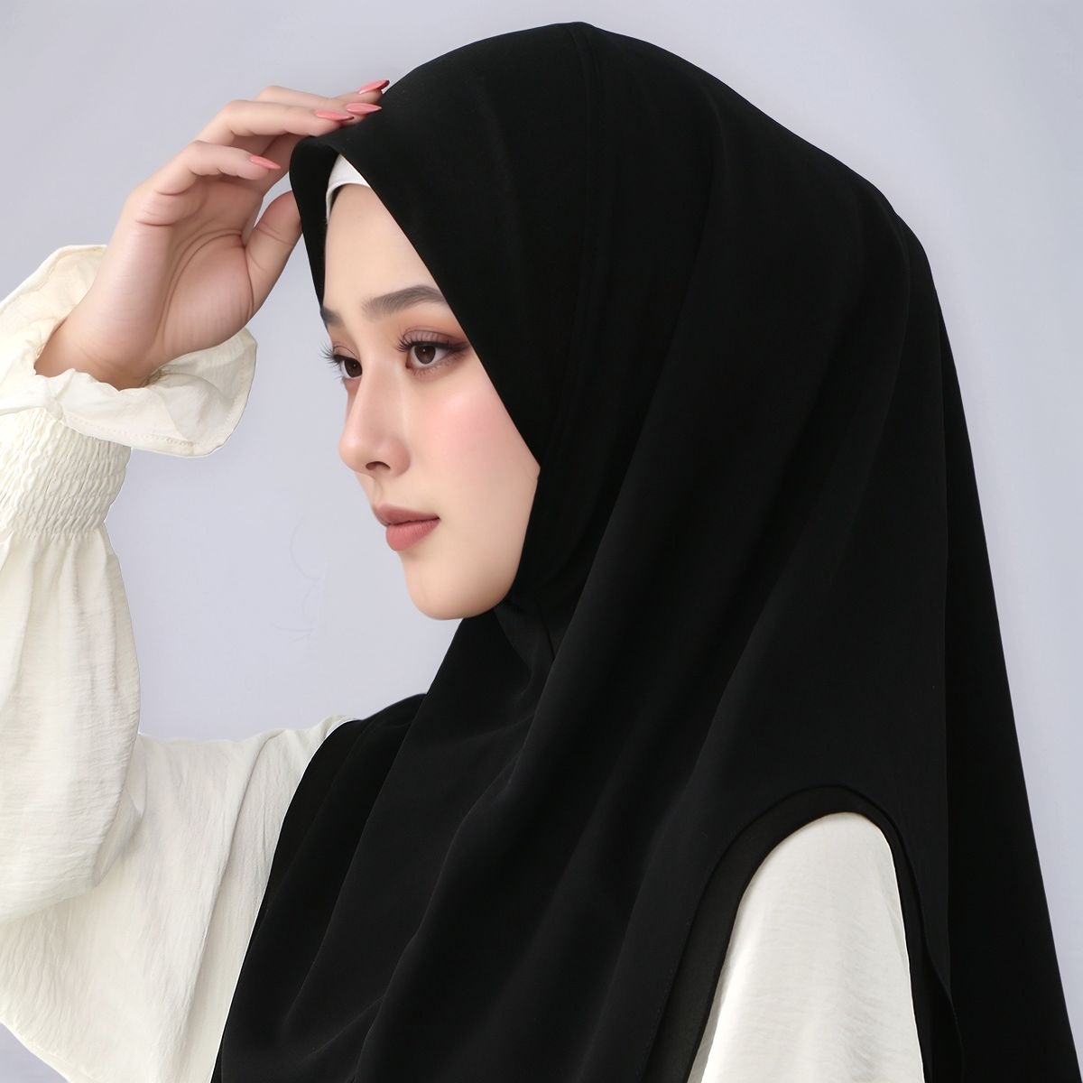 ผ้าคลุมศีรษะสำเร็จรูปแบบสองชั้ - Women'S Fashion Layering บทวิจารณ์และราคา
