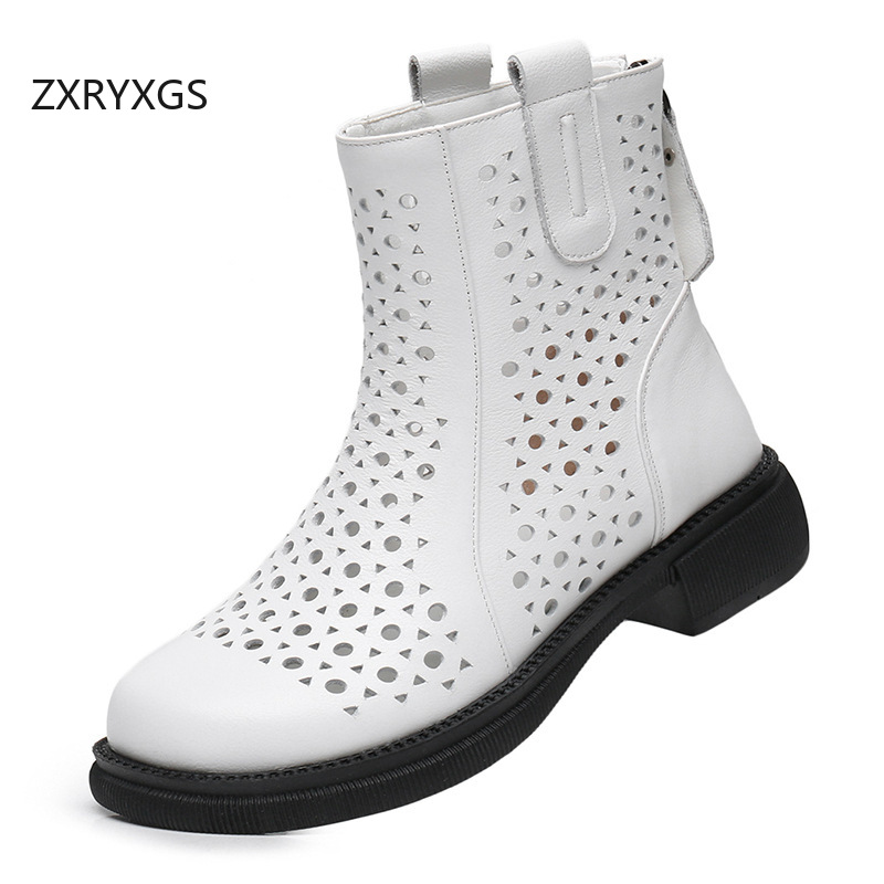 ZXRYXGS รองเท้าบูทหนังวัวชั้นบ - Women'S Fashion Layering บทวิจารณ์และราคา