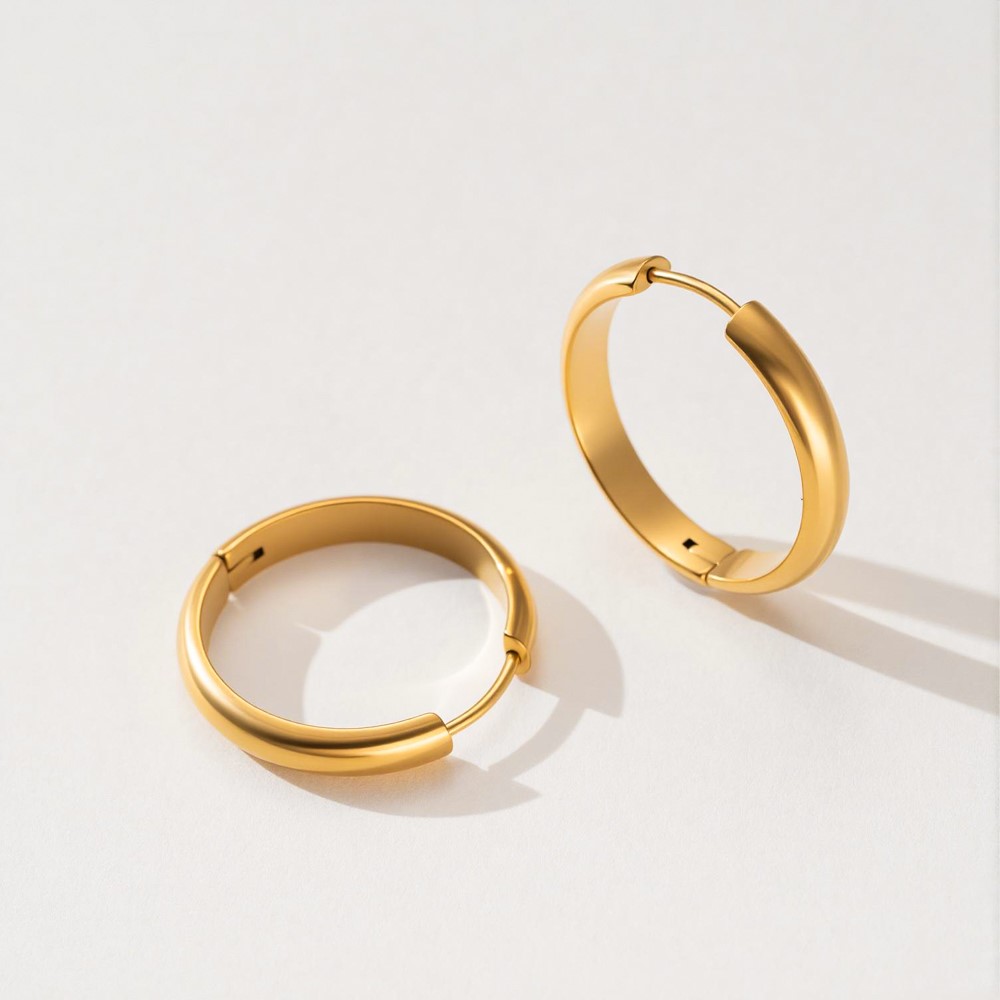 ต่างหูห่วงกลมสแตนเลส 4 ชิ้น เค - Women'S Fashion Earrings บทวิจารณ์และราคา