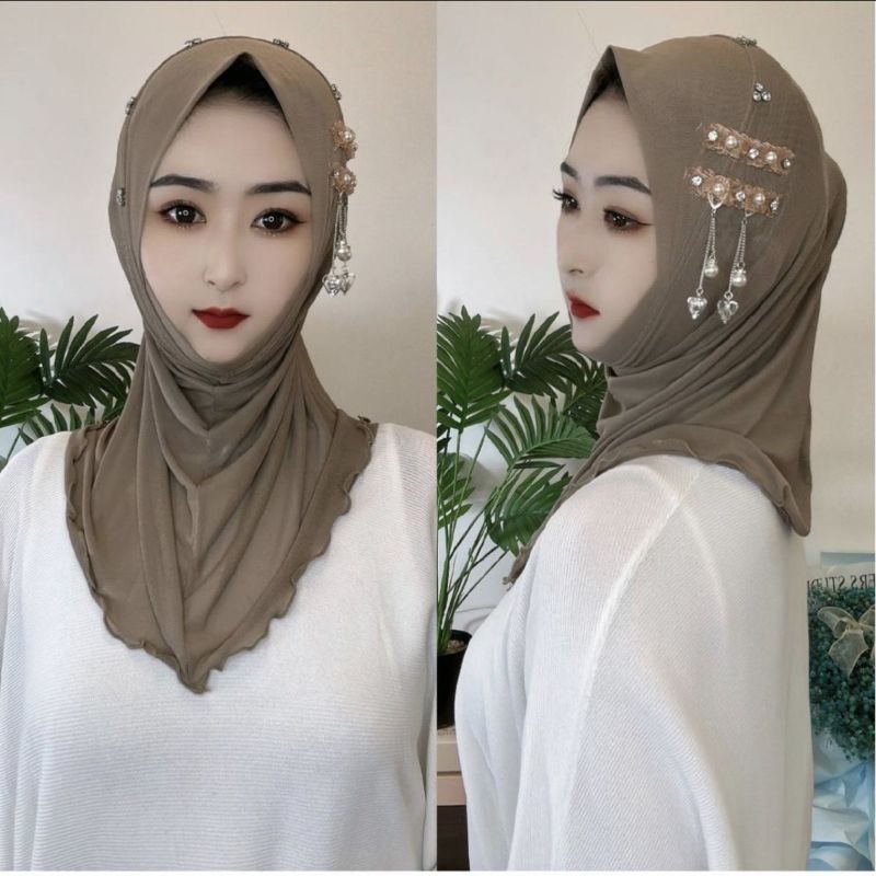 ผ้าคลุมศีรษะฮิญาบสำหรับผู้หญิง - Women Fashion Malaysia บทวิจารณ์และราคา