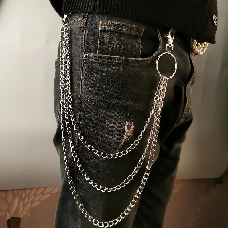 เข็มขัดโลหะแบบโซ่สไตล์พังก์ พร - Women'S Fashion Layering บทวิจารณ์และราคา