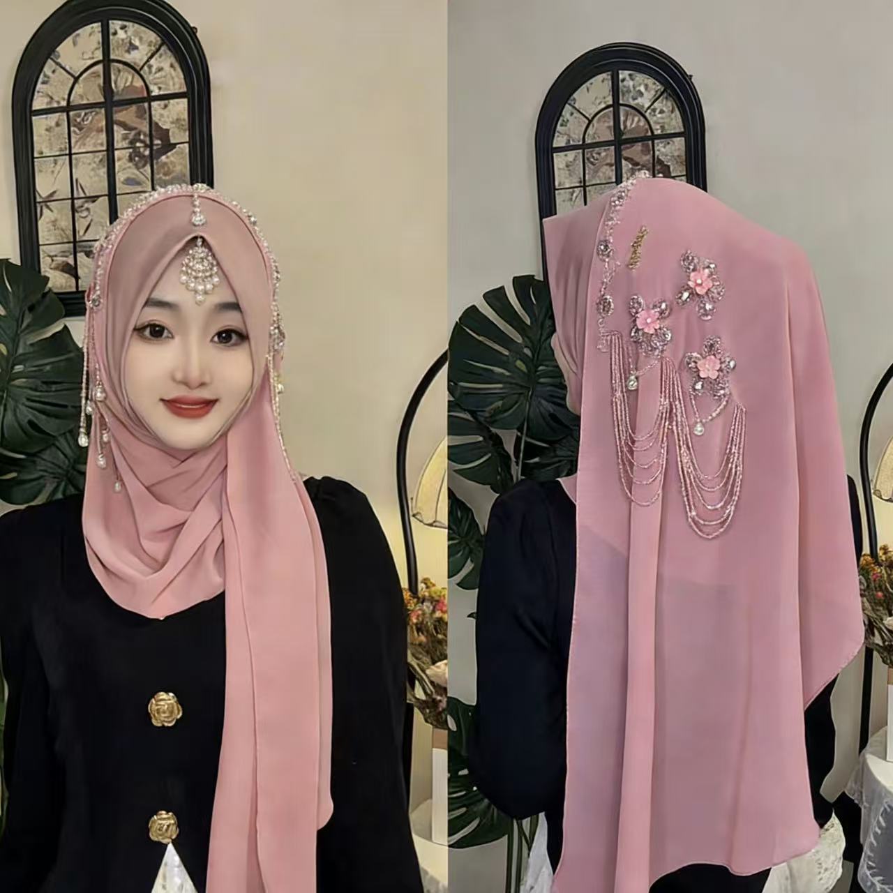 อาบายะ ฮิญาบ ผ้าคลุมศีรษะสำหรั - Women Fashion Malaysia บทวิจารณ์และราคา