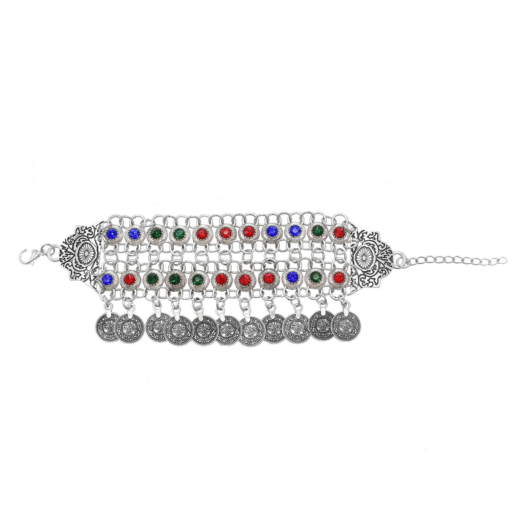 สร้อยข้อมือคริสตัลสีสันสดใส3สไ - Women Fashion Pakistan บทวิจารณ์และราคา