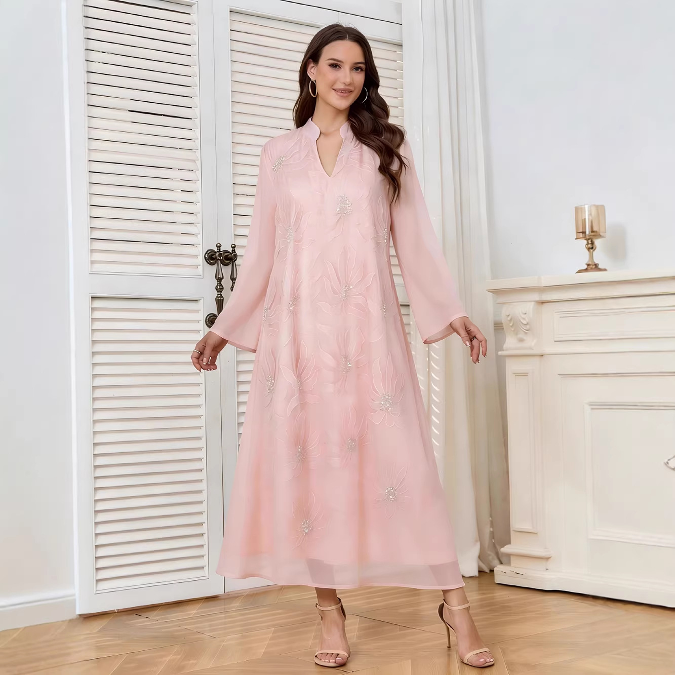 ชุดเดรสยาวแบบลำลองสำหรับผู้หญิ - Women Fashion Malaysia บทวิจารณ์และราคา