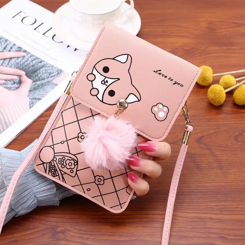กระเป๋าใส่โทรศัพท์หน้าจอสัมผัส - Crossbody Bag Women บทวิจารณ์และราคา