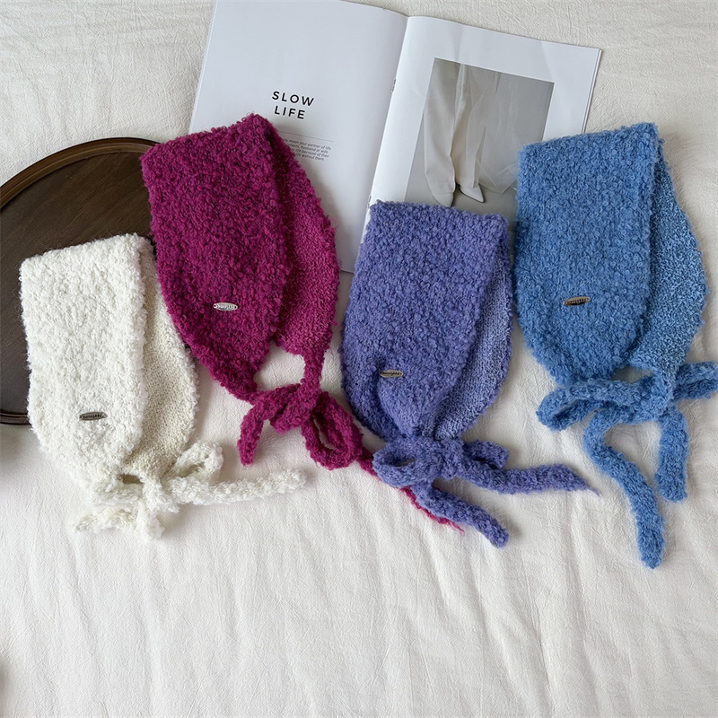 ผ้าพันคอคลุมหูแบบเกาหลีเนื้อนุ - Women'S Fashion Layering บทวิจารณ์และราคา