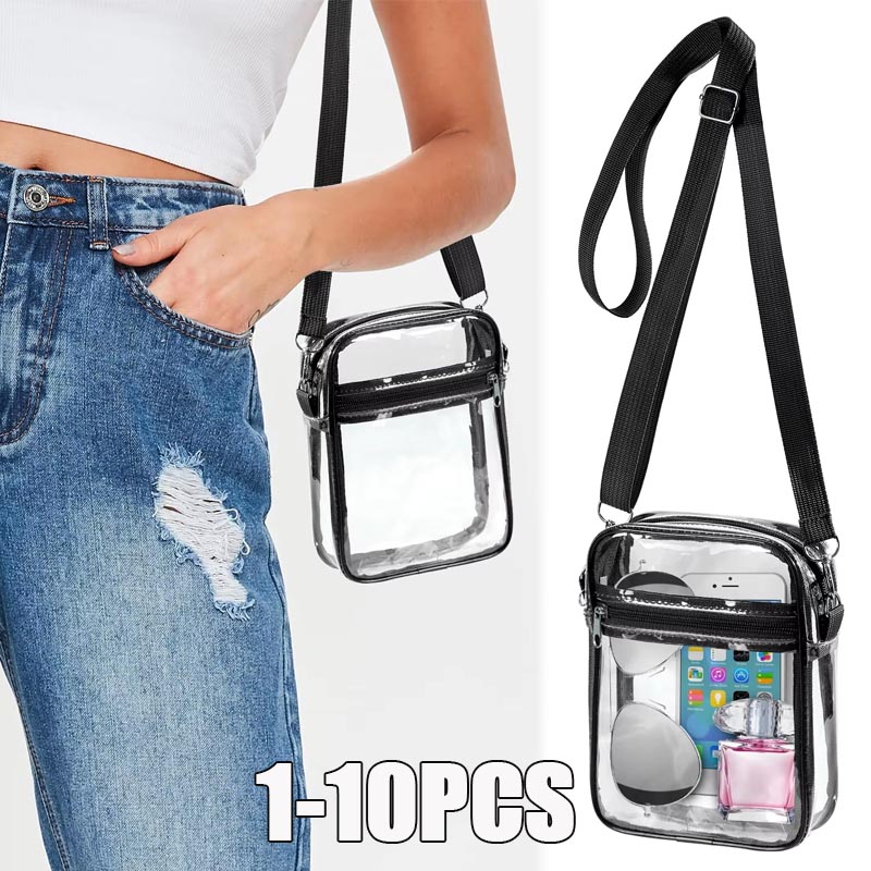 กระเป๋าสะพายข้างใสสำหรับผู้หญิ - Crossbody Bag Women บทวิจารณ์และราคา