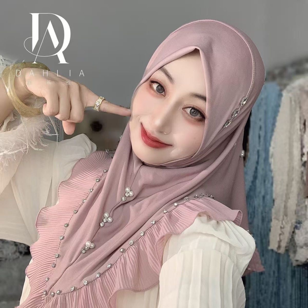 ผ้าคลุมศีรษะฮิญาบสำหรับผู้หญิง - Women Fashion Malaysia บทวิจารณ์และราคา