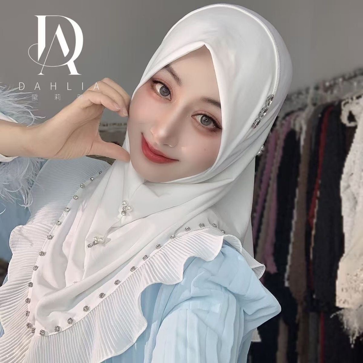 ผ้าคลุมศีรษะฮิญาบสำหรับผู้หญิง - Women Fashion Malaysia บทวิจารณ์และราคา