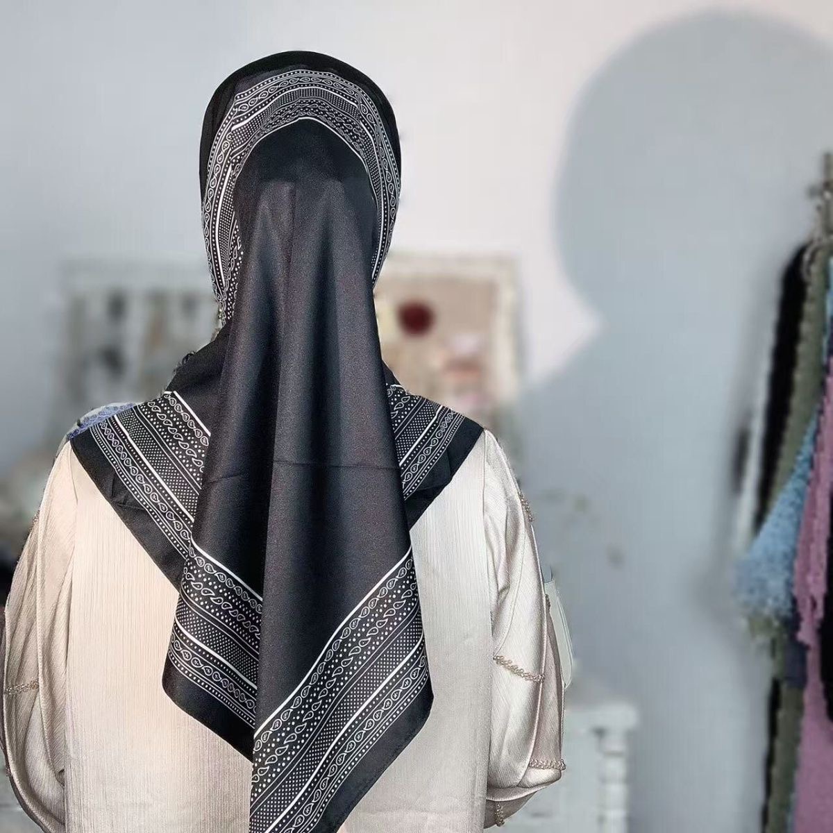 ฮิญาบผู้หญิงมุสลิม ผ้าคลุมศีรษ - Women Fashion Malaysia บทวิจารณ์และราคา